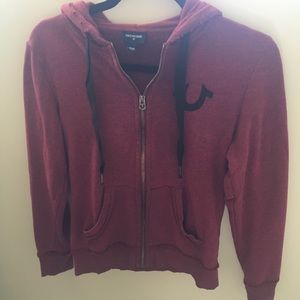 Size XS (fits like S) True Religion Zip Up Hoodie
